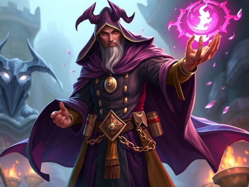 Spirit Realm Powerful Sorcerer Game Banner